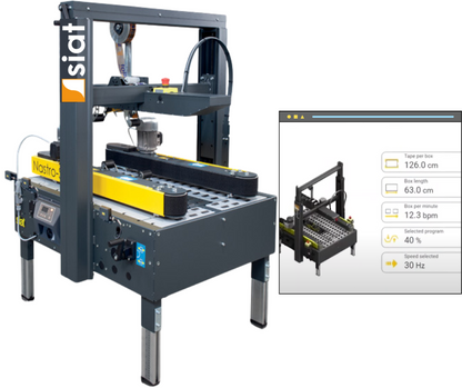 NASTRO-SB™ – L High-Performance Semi-Automatic Case Sealing Machines for Small, Medium, Large, and King Size Fixed Boxes