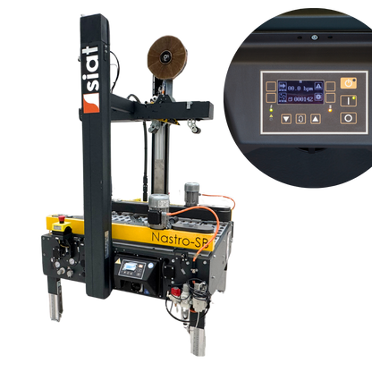 NASTRO-SB™ – R High-Performance Semi-Automatic Case Sealing Machines for Small, Medium, Large, and King Random Boxes