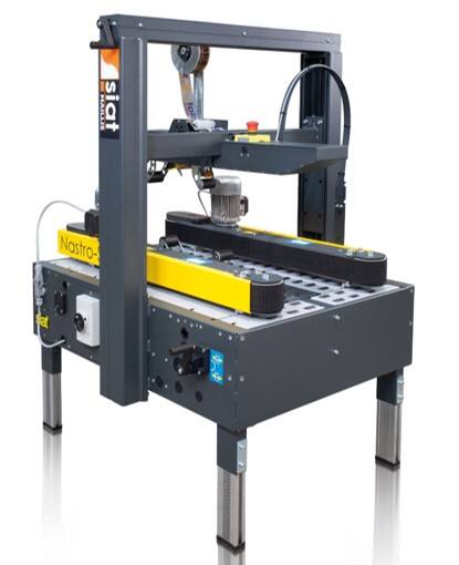 NASTRO-SB™ – M Semi-Automatic Case Sealer for Small to Medium Fixed Box Sizes with Manual Adjustment