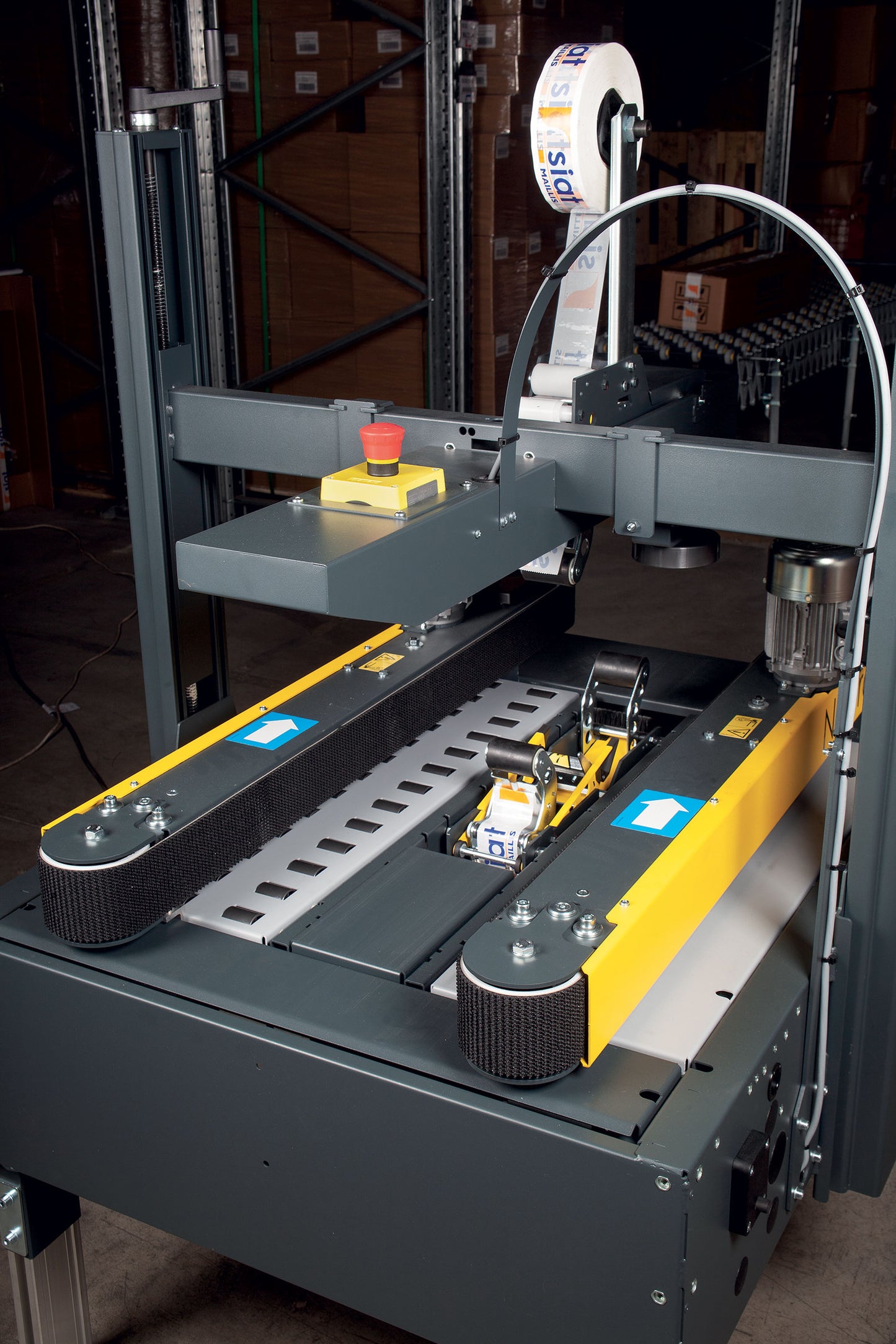 NASTRO-SB™ – X Semi-Automatic Case Sealer for Small to Medium Fixed Box Sizes with Manual Adjustment