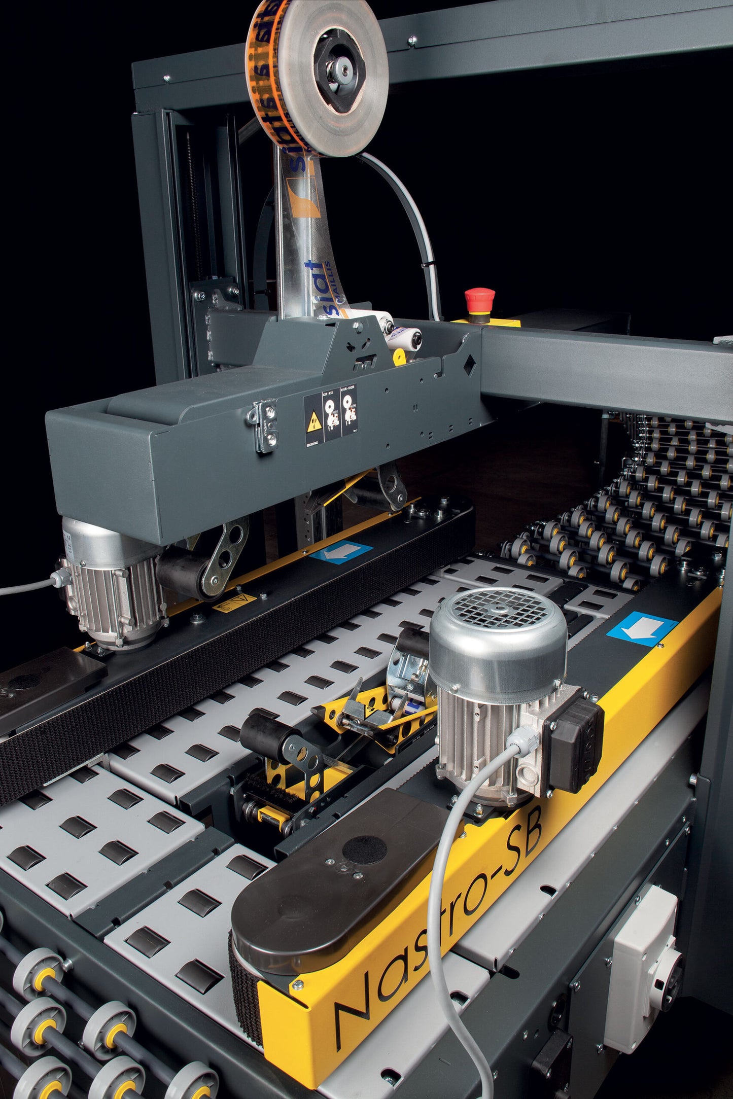 NASTRO-SB™ – M Semi-Automatic Case Sealer for Small to Medium Fixed Box Sizes with Manual Adjustment