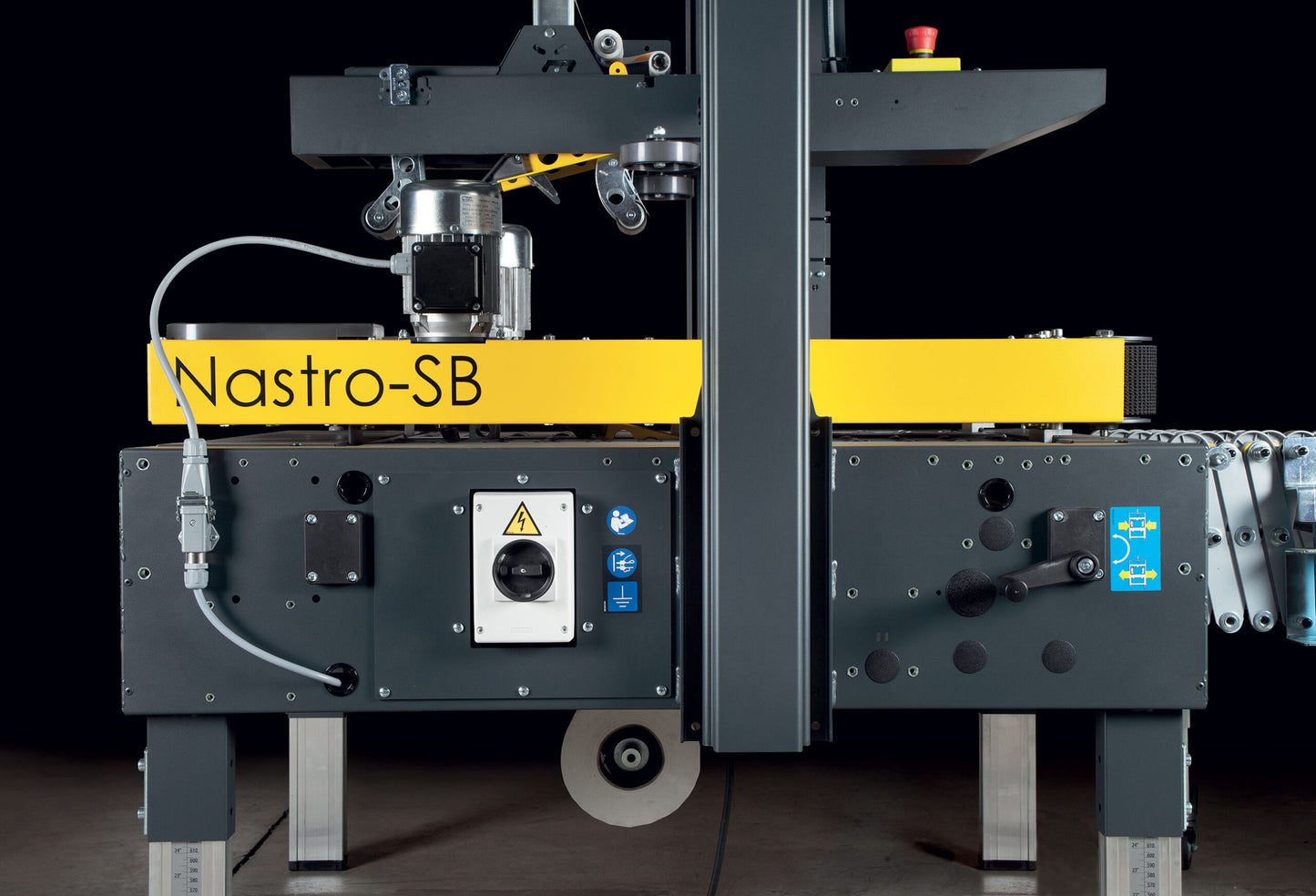 NASTRO-SB™ – M Semi-Automatic Case Sealer for Small to Medium Fixed Box Sizes with Manual Adjustment