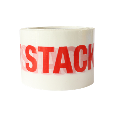 Printed Do Not Stack Tape