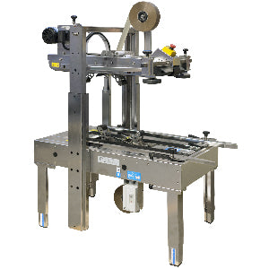 SM2-I Semi-Automatic Case Sealer with Manual Adjustment Made In Stainless Steel
